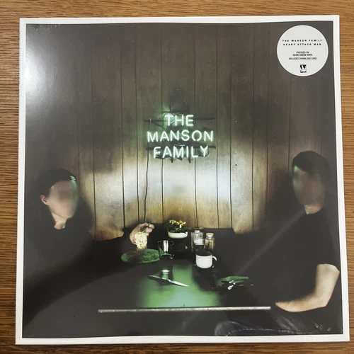 SEALED Heart Attack Man- The Manson Family VINYL (2017, Alt Rock, Punk, Olive)
