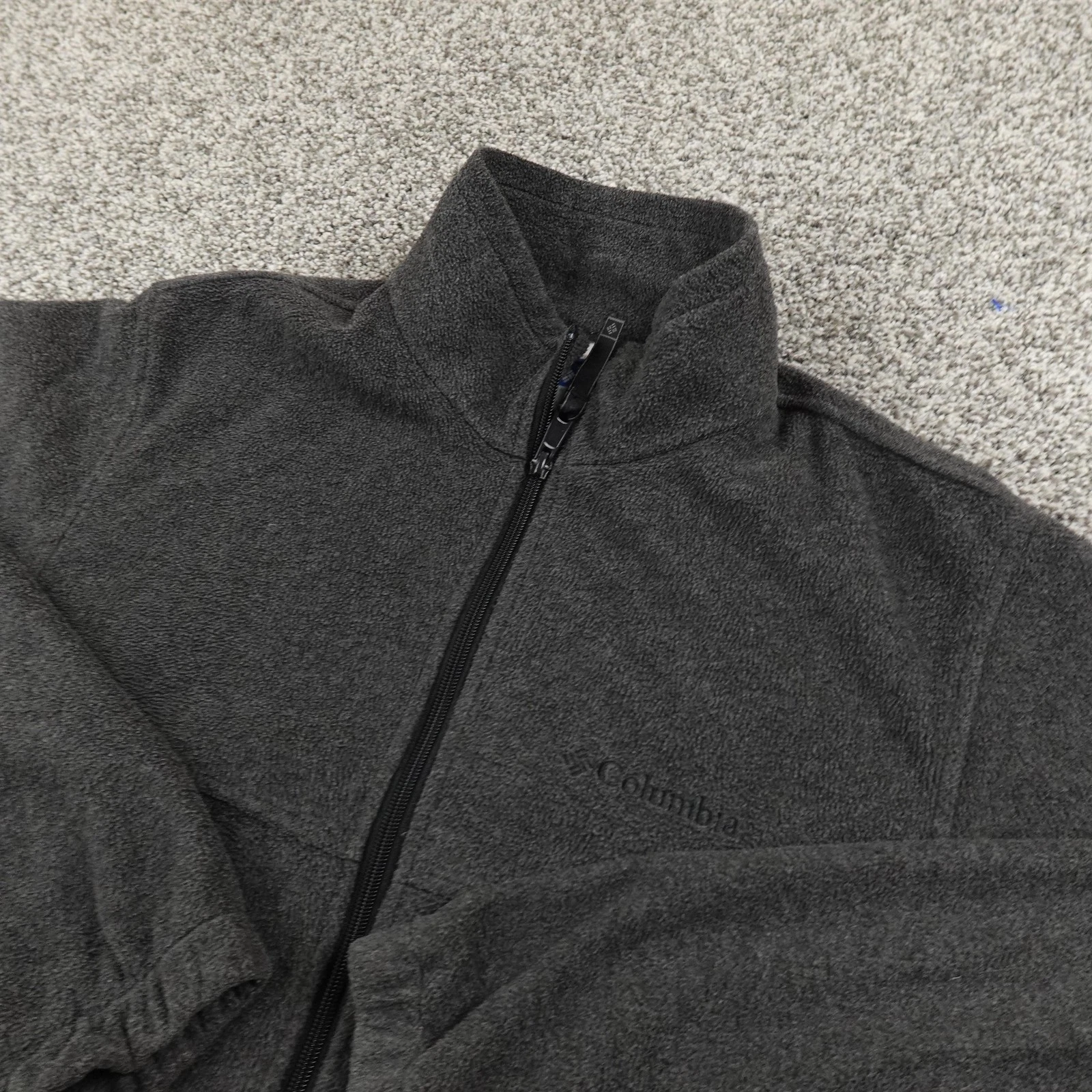 Columbia Jacket Mens M Gray Fleece Full Zip Outdoor Hiking Trek Casual Warm Coat
Opens in a new wind