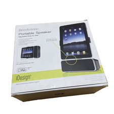 Brookstone Portable Speaker Adjustable Dock f...
