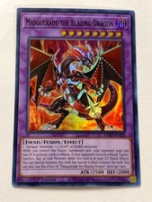 MASQUERADE THE BLAZING DRAGON MP22-EN208 2022 TIN OF THE PHARAOH'S GODS YU-GI-OH