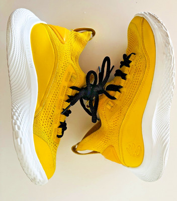Under Armour Curry Flow 8 Smooth Butter Flow GS Yellow 5.5Y 3023527-701