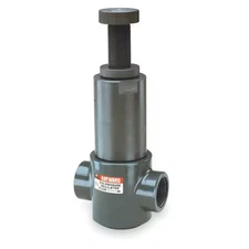 Hayward Flow Control Pr20100t Pressure Regulator, 1", Cpvc/Fpm, Threaded,