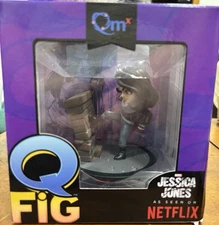 QmX Q Fig Jessica Jones Netflix Marvel Comics 2017 Quantum Mechanix Figure NIB