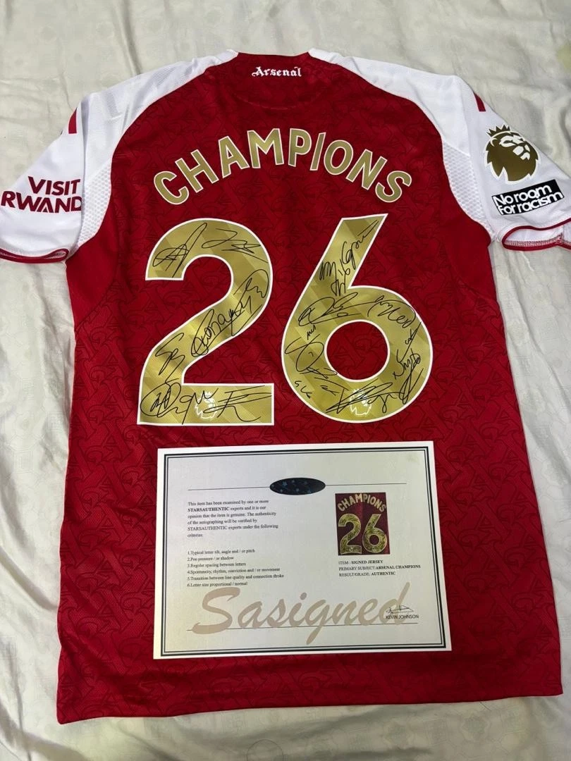 arsenal signed products for sale | eBay