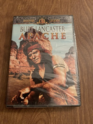 #ad Apache DVD 1954 Burt Lancaster $25.00