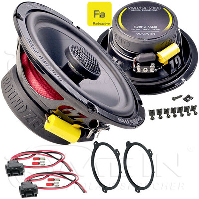 GROUND ZERO LAUTSPRECHER für BMW 3ER E46 1998-2007 Heck Hinten 2-Wege 140W #BH4U