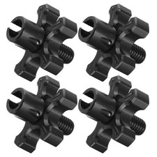 4 Pcs Aluminum Alloy Clutch Cable Adjuster Brake for Motorcycles
