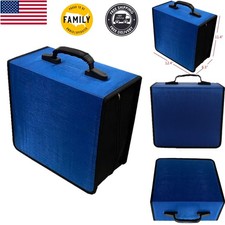 CD/DVD Case Holder Organizer Wallet Sleeves Booklet Binder,Storage 400 Capacity