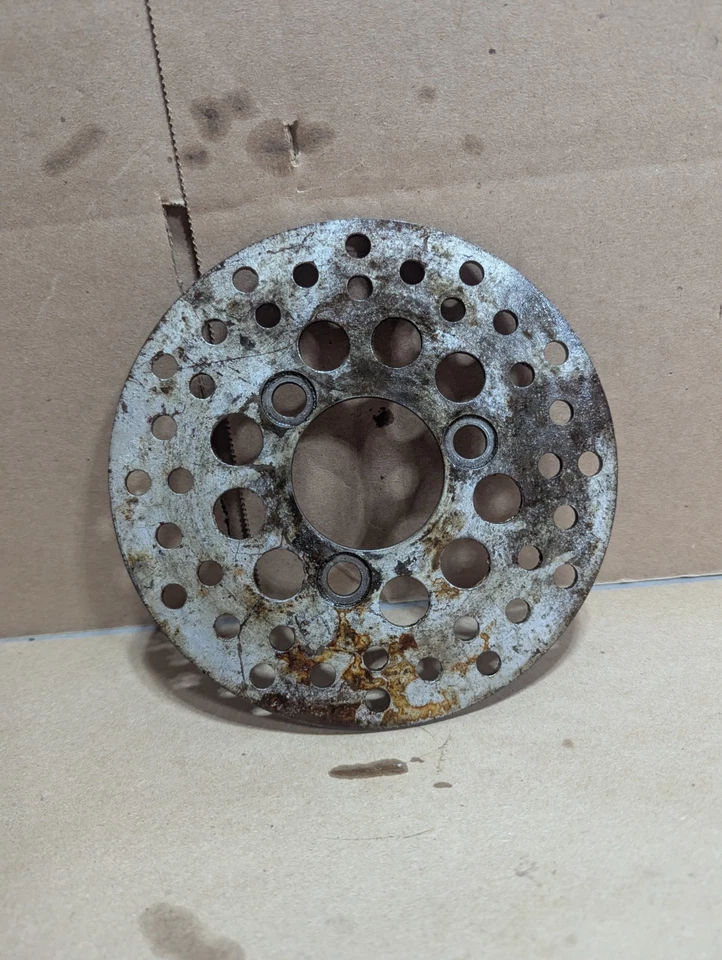 86 Suzuki Lt230s Oem Front Brake Rotor 59211-19A00 59211-19A01 - Image 2 of 2