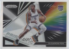 2021-22 Panini Prizm Prizmatic Silver Prizm De'Aaron Fox #24 1v7