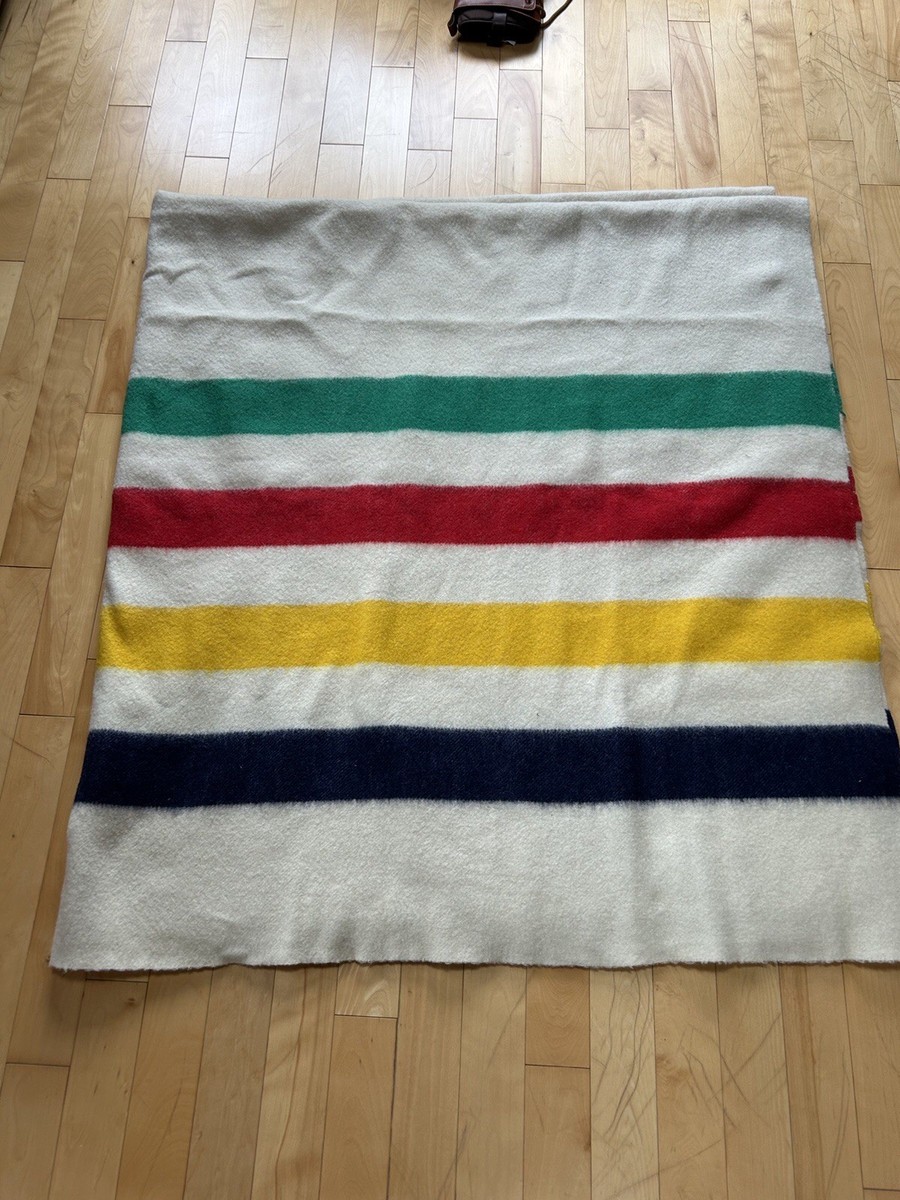 Hudson's Bay 6 Point 100% Wool Blanket 90” X 98” (Queen) | eBay