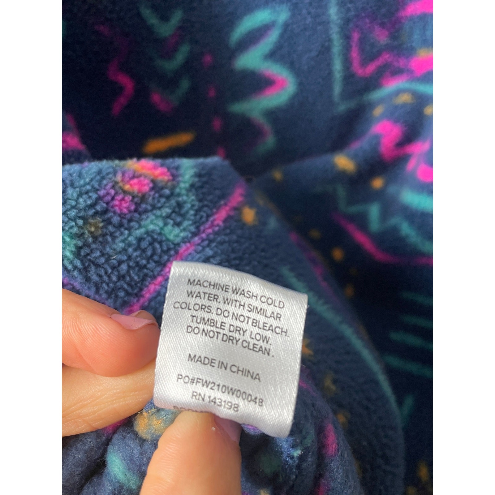 Chubbies Pullover Size Medium Fleece Sweater Quar… - image 13