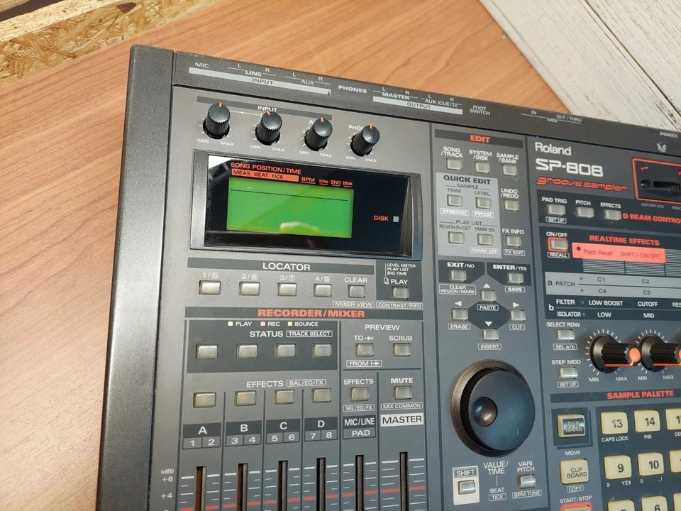 Roland SP-808 Groove Sampler mit Zip Disk Groovebox gewartet gereinigt 404 - Bild 4 von 4