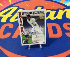 2025 Topps Archives Ozzie Guillen 1984 Fan Favorites On Card Auto White Sox
