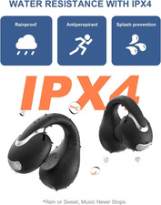 Open Ear Earbuds Bluetooth 5.4 True Wireless Clip on Earbuds Lightweight Comfort 7