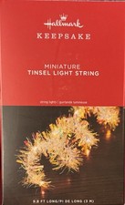 Hallmark Keepsake Miniature Tinsel Light String 