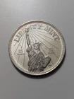 1985 Vintage Liberty Mint Statue Of Liberty 1 Oz 999 Silver Round
