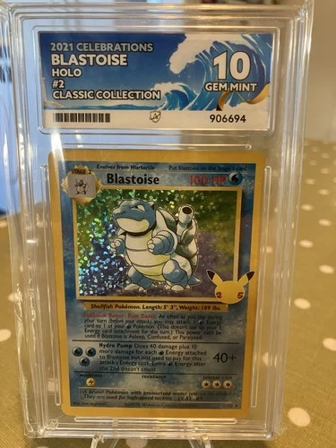Blastoise 2/102 Celebrations Classic Collection Holo 2021 ace 10