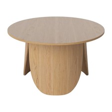 Bolia Peyote Couchtisch Wohnzimmertisch Ø80x35cm Eichenfurnier Beistelltisch