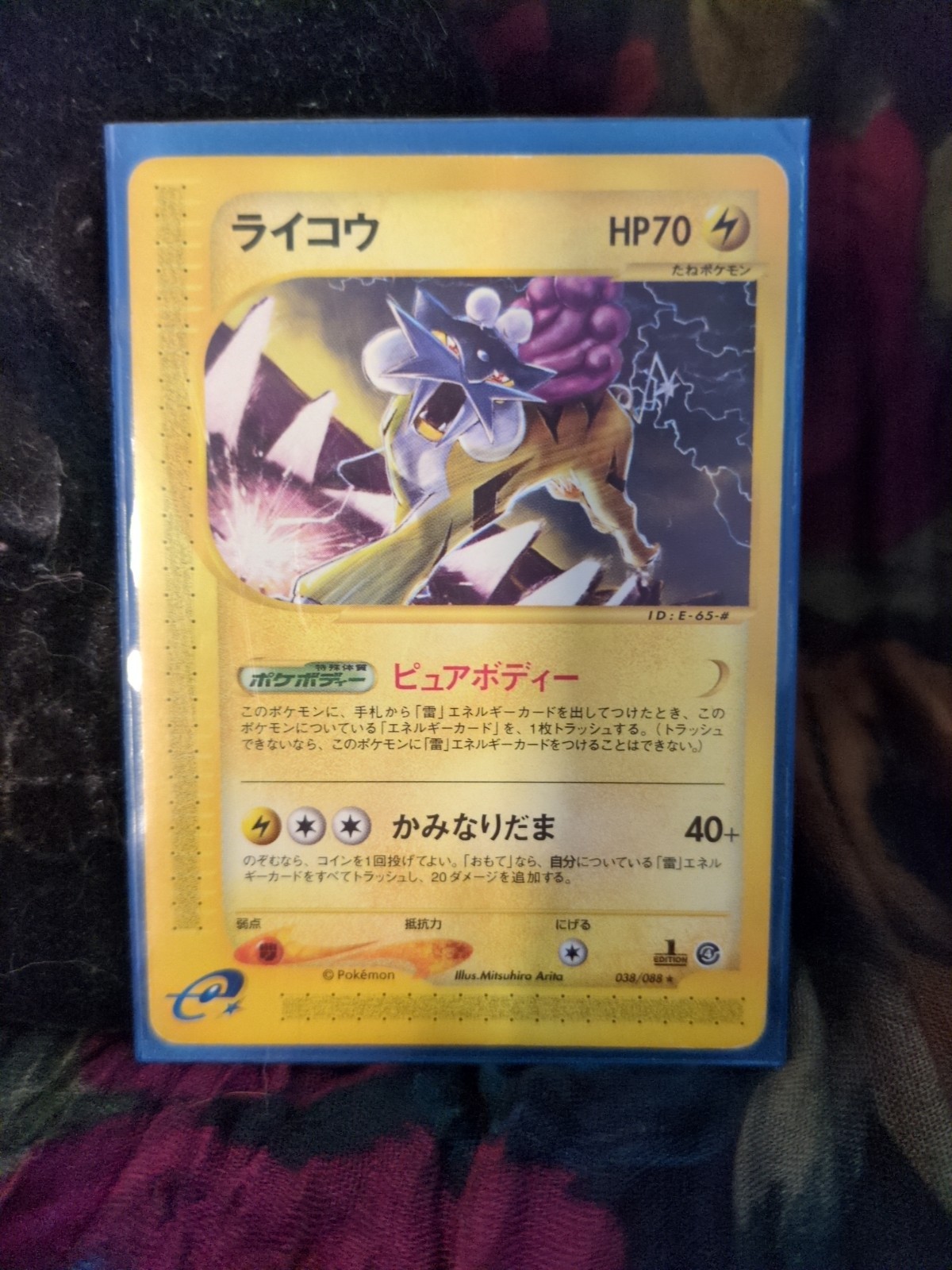 Raikou 038/088 Split Earth Regular (Japanese)
