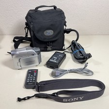 Sony Handycam DCR-HC21 Mini DV Camcorder- For Parts w/ Accessories