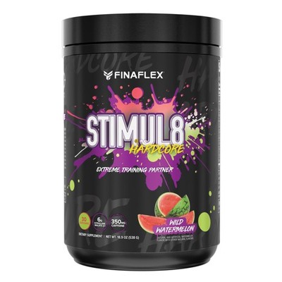 FINAFLEX STIMUL8 Hardcore, Wild Watermelon - Extreme Energy, Strength  Endura...