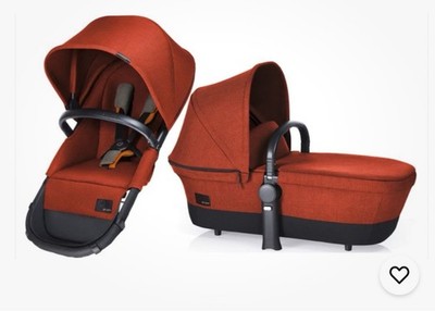 Cybex Platinum Priam 2 in 1 Light Seat Burnt Red