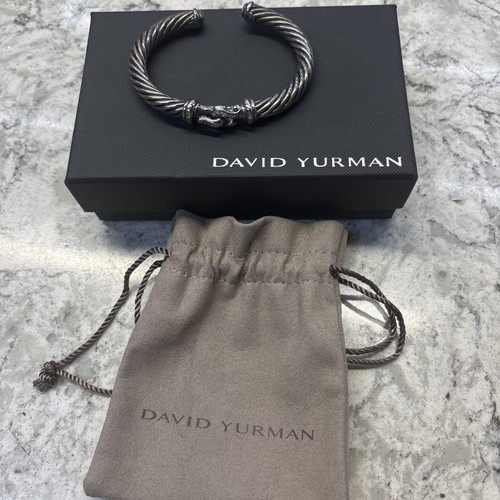 David Yurman Buckle bracelet, 7 mm, with diamonds