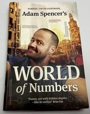Adam Spencer's World of Numbers Book Mathematics Puzzles Curiosity Amazing Facts
