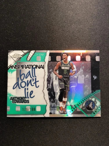 2025 Topps Chrome Anthony Edwards Base (RAW)