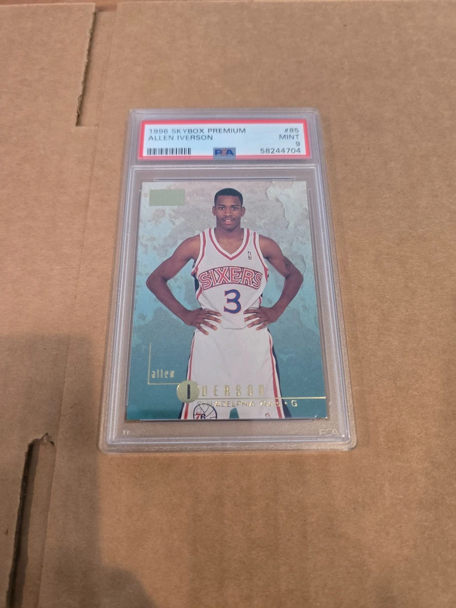 Allen Iverson Basketball Professional Sports Authenticator (PSA