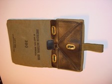 vintage American National Bank St Paul MN Canvas Deposit Money lockable Bag