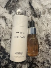 TAN-LUXE THE FACE Illuminating Self-Tan Drops  LIGHT/MEDIUM  10ml/0.33 fl.oz New