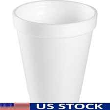 Insulated Disposable Foam Cups 6oz Perfect Events 1000 Count Bulk Supply New