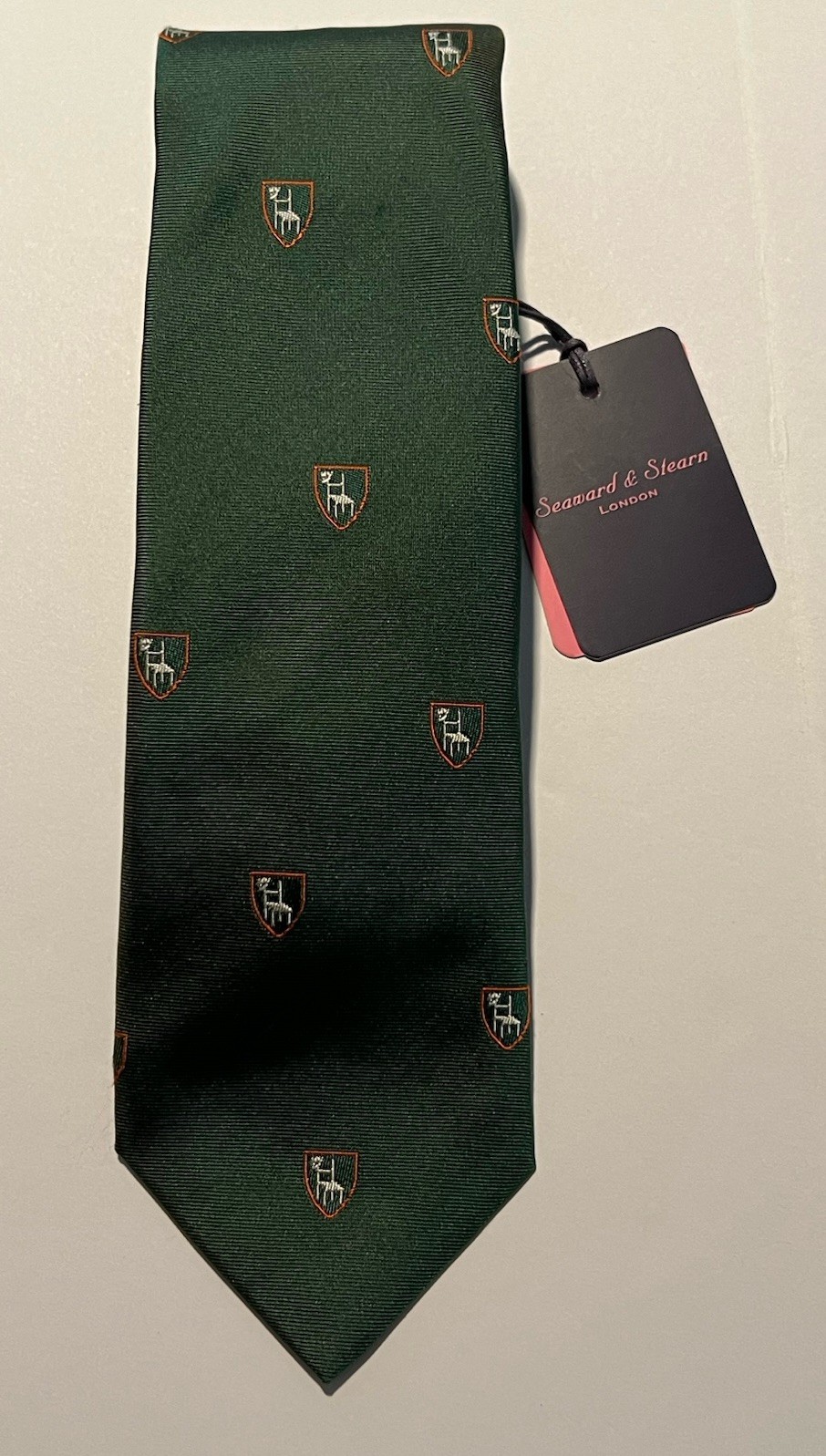 W/ Hat Necktie Dark Green
