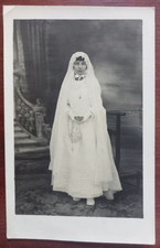 Communion de Blanche Lutel - Carte Photo Rale à Bar sur Aube