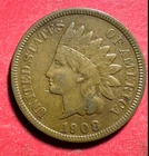1908 US Indian Head Cent! Choice VF! Old US Coin!