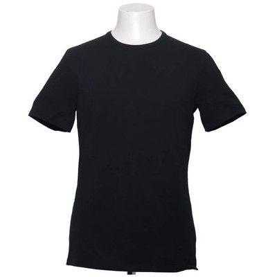 Asket, T-shirt, Größe: M, Schwarz, Bio-Baumwolle, Einfarbig, Herren #vER