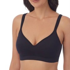 Carole Hochman Seamless Comfort Bra, M, L, XL, Black, Soft, Full Coverage
