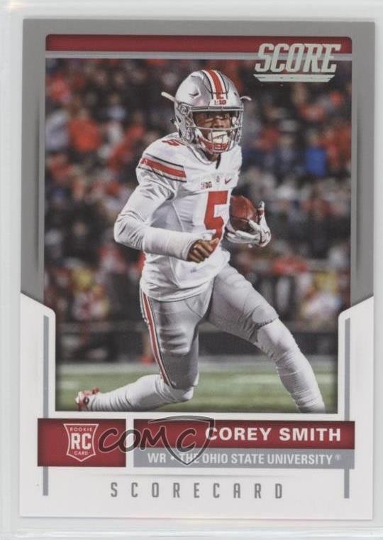 2017 Score Rookies Scorecard Corey Smith #350 Rookie RC 3n1