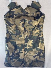 SHEIN Women Camouflage Strapless Bodycon Mini Dress Size Large NWT Zip Front