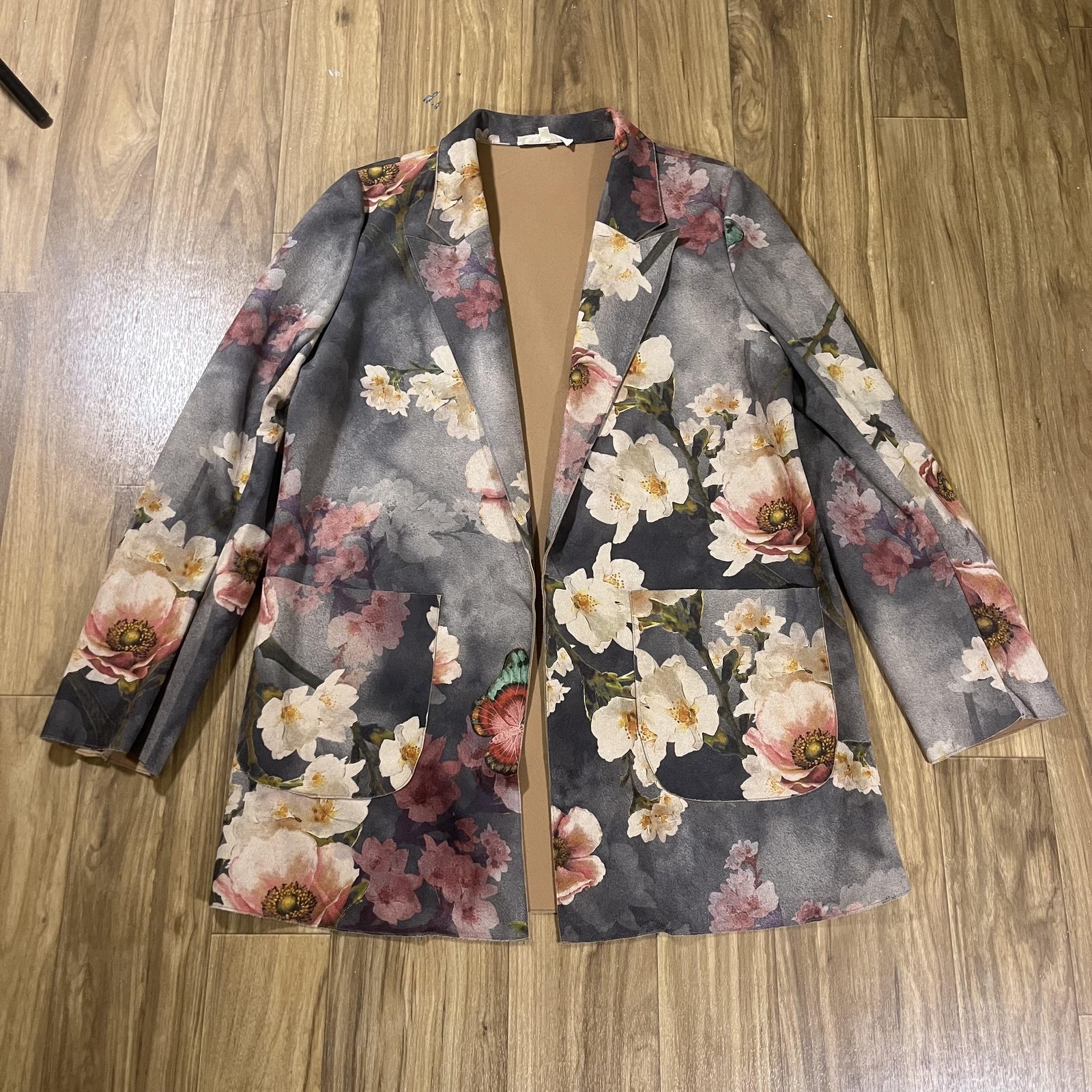 Solitaire Blazer Jacket Womens Medium Multicolor … - image 4