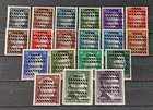 Local Austria 1945 overprint Leoben MNH set
