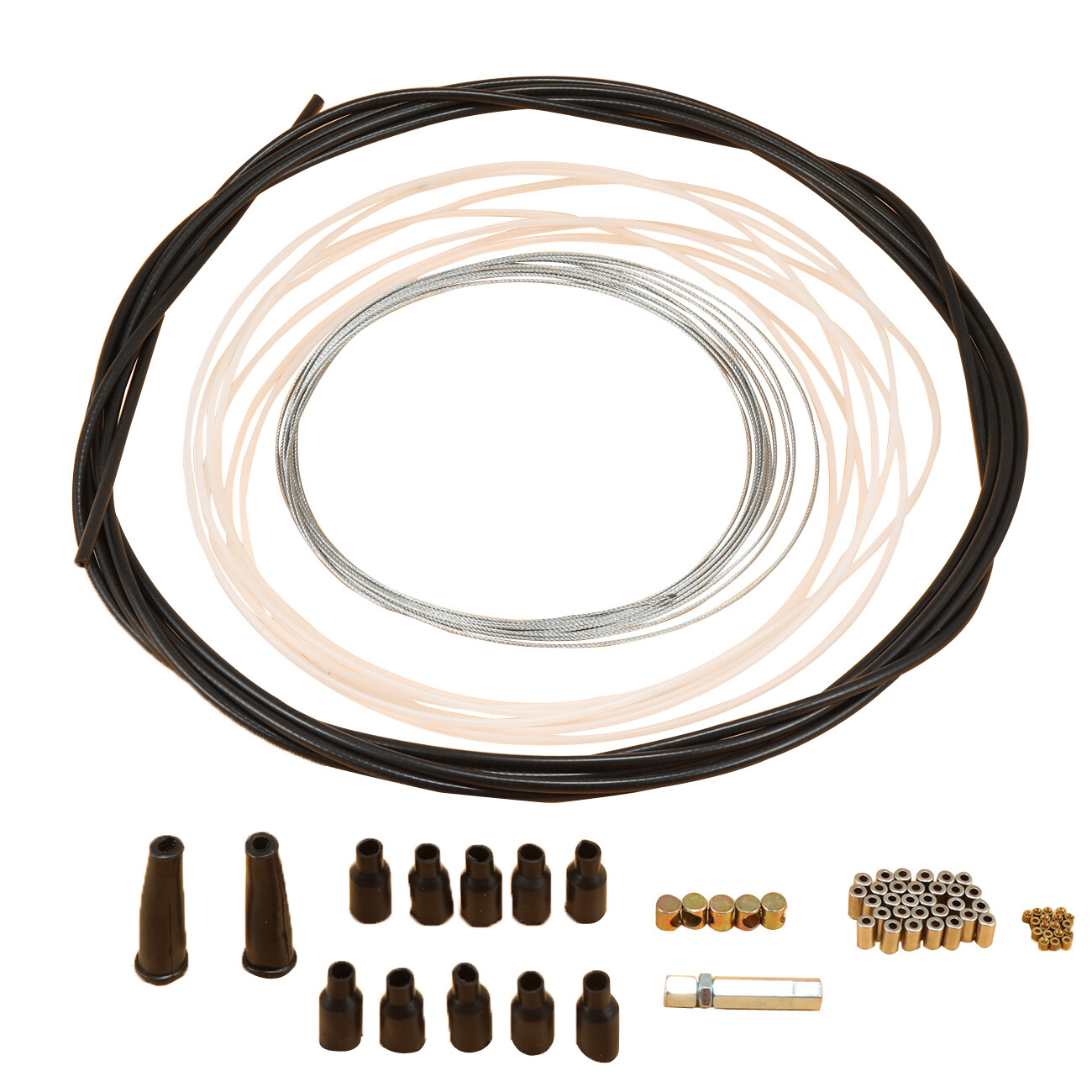 DIY Throttle cable kit nipples ferrules 5 metres universal