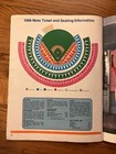 1988 New York Mets Program v Atlanta Braves Article SCORED with Newpaper Article — photo 10
