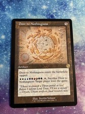 Door to Nothingness (Retro Schematic) Near Mint The Brothers' War Retro Artifact