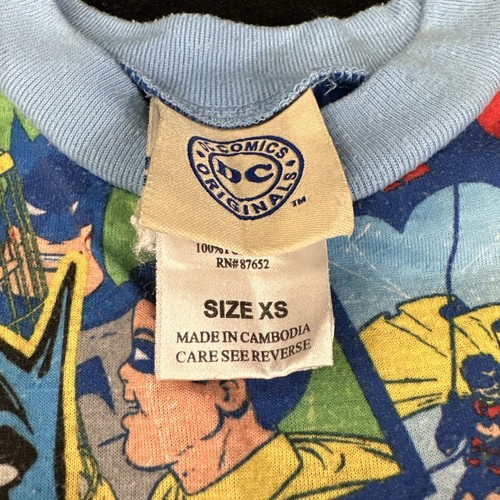 DC Comics Batman Kids XS Pajama Set - Picture 2 of 8