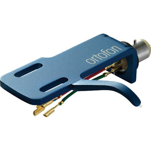Ortofon SH-4 Blue DJ Headshell for OM Series Cartridges w/ OM Scratch White - Picture 2 of 2