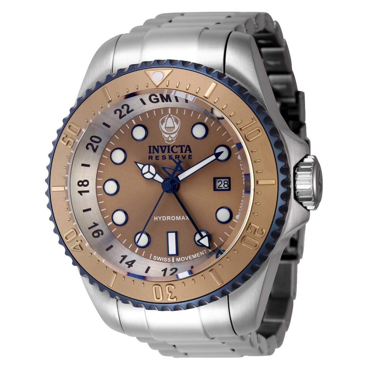 最上位リザーブ★高防水＆迫力 INVICTA Hydromax 45475 最上位リザーブ☆高防水＆迫力 INVICTA Hydromax 45475