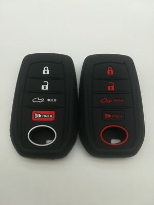 2*Silicone Remote Key Cover for 2021-2023 Toyota Venza 2022 2023 Toyota Tundra